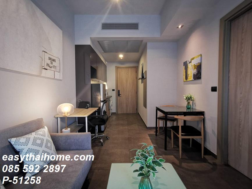 รูป P-51258 — ให้เช่าคอนโด ชั้น 8 The Lofts Asoke ใกล้ MRT เพชรบุรี 085-592-2897 Line: @easythaihome - รูปที่ 3/16