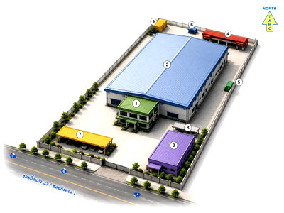 โรงงาน นิคมอัญธานี (เจมโมโปลิส) : โรงงานพร้อมออฟฟิศ พื้นที่ใช้สอยกว่า 12,671 ตร.ม. โอกาสแบบนี้ไม่ได้มีบ่อย