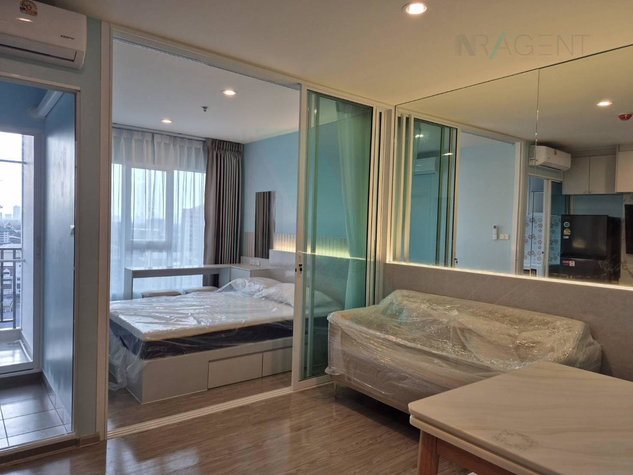 รูป ให้เช่าคอนโด รีเจ้นท์ โฮม บางนา อาคาร B ชั้น 12 1 ห้องนอน ขนาด 28 ตรม ใกล้ BTS บางนา - รูปที่ 6/8