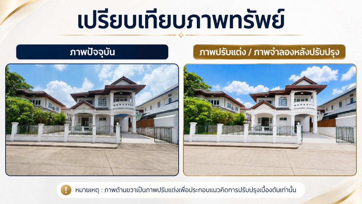 รูป ขายบ้านเดี่ยวบ้านฟ้ากรีนพาร์ค ลำลูกกา เหมาะรีโนเวท มี รปภ. ดูแลเฉพาะโซน - รูปที่ 4/19