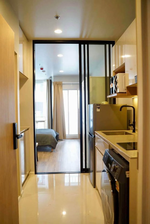 รูป Condo for RENT  : Culture Thonglor  25.50 sqm.  𝐓𝐲𝐩𝐞 : Studio  1 Bath   𝐅𝐥𝐨𝐨𝐫 : 16th  ✅เฟอร์นิเจอร์ เครื่องใช้ไฟฟ้าครบ  - รูปที่ 7/8