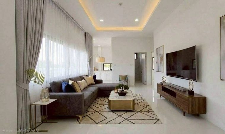 ขายบ้านสร้างสร้างเดี่ยวสร้างใหม่ดอนแก้ว  พื้นที่ 120 ตร.ม. 3 ห้องนอน