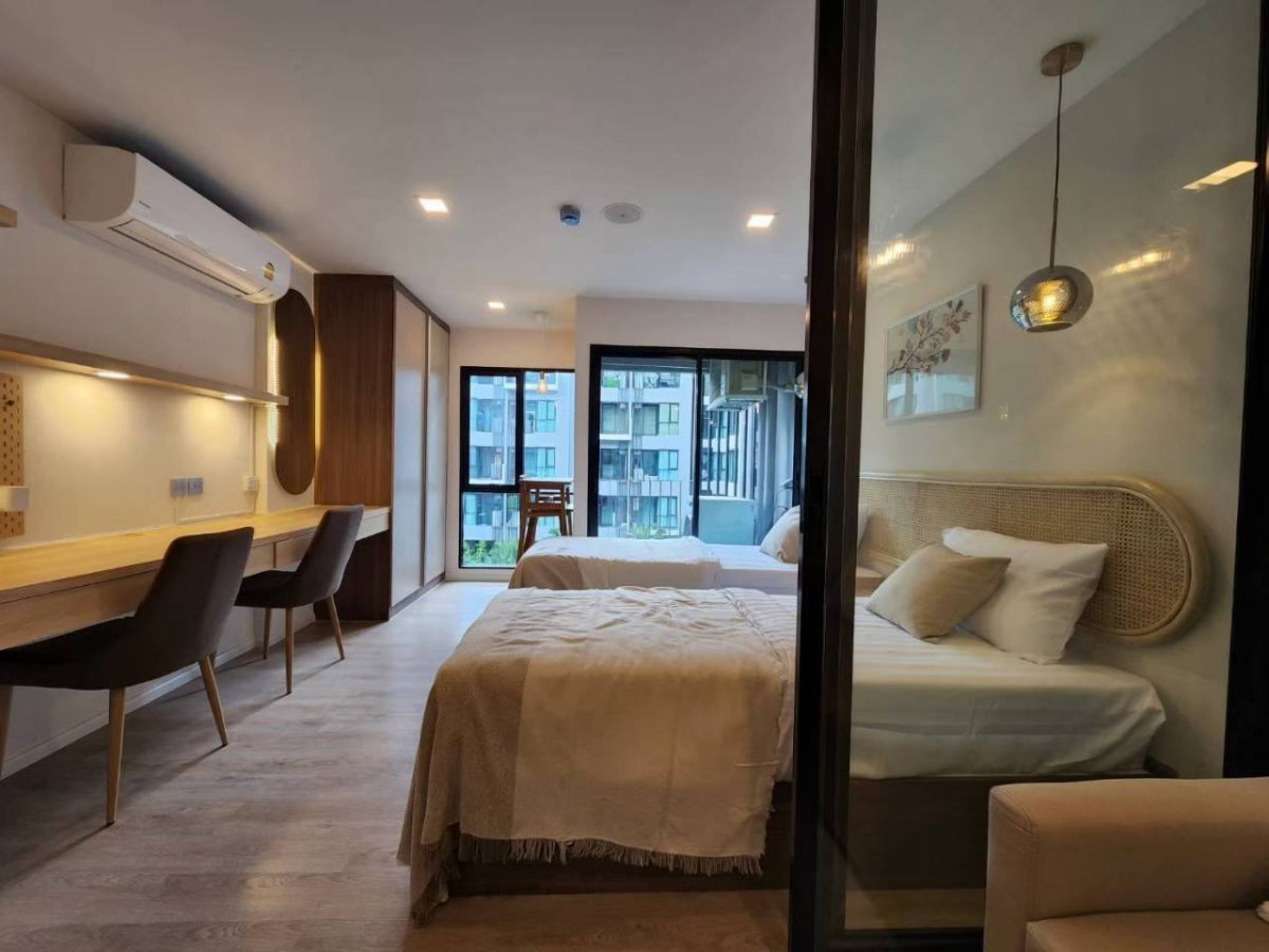 🏡 ให้เช่า Kave Town Shift 12,500฿💖  ✨ ตึก D ชั้น 5 วิวสระสวย