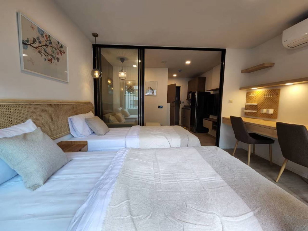 รูป 🏡 ให้เช่า Kave Town Shift 13,000฿💖  ✨ ตึก D ชั้น 5 วิวสระสวย - รูปที่ 7/9