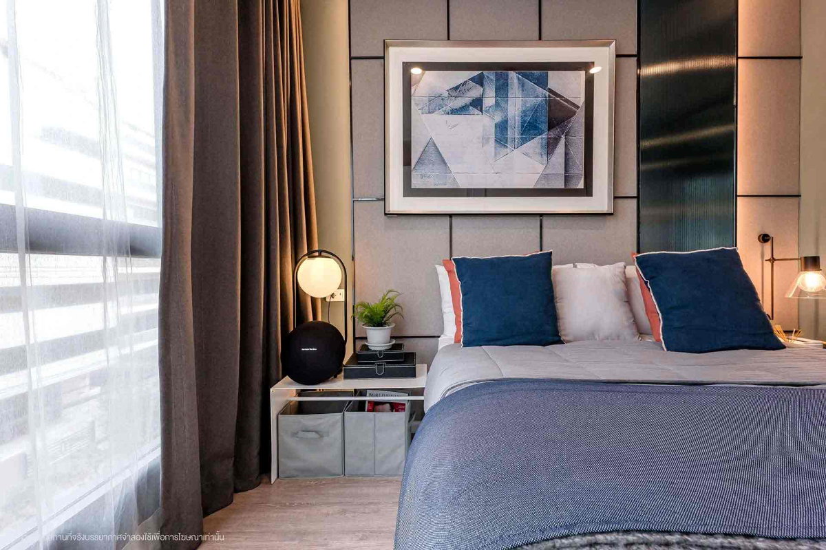 รูป Blue Sukhumvit 89 ตกแต่งครบ ฟรีทุกค่าใช้จ่าย ณ วันโอน พร้อมเข้าอยู่ ราคาโครงการ - รูปที่ 4/7