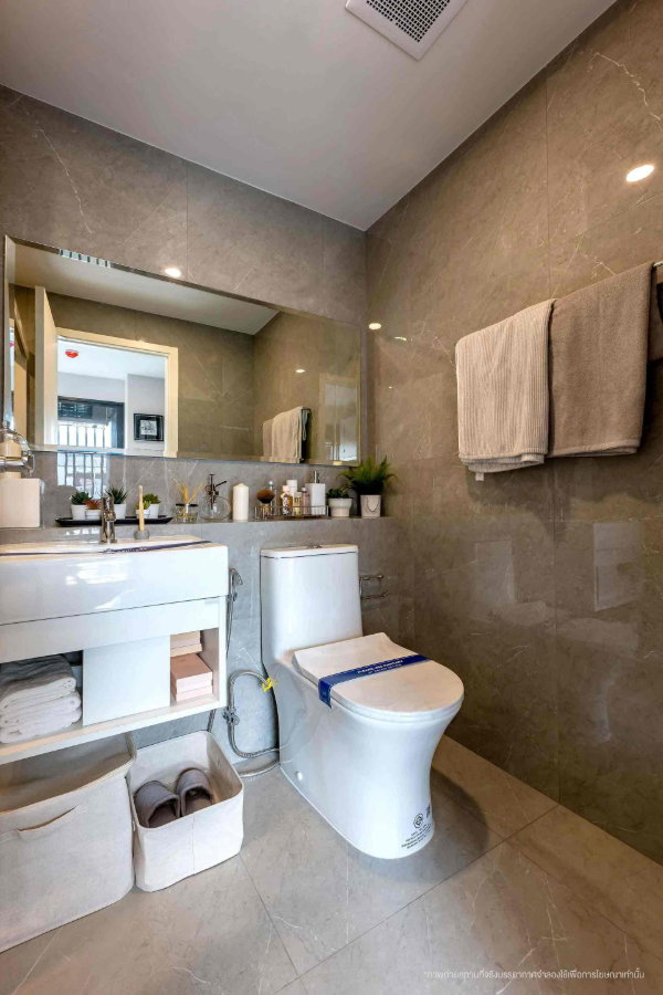 รูป ขายห้องตัวอย่าง Blue Sukhumvit 89 24 ตรม. ตกแต่งครบ พร้อมเข้าอยู่ - รูปที่ 7/7