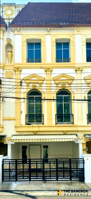 บ้านเดี่ยวให้เช่า : เช่าบ้าน  🏡  Baan Klang Krung Grande Vienna Rama 3, 3นอน 25.67ตร.ว. 40k 🌍 ทำเล Rare Item พระราม 3 ใจกลาง CBD 