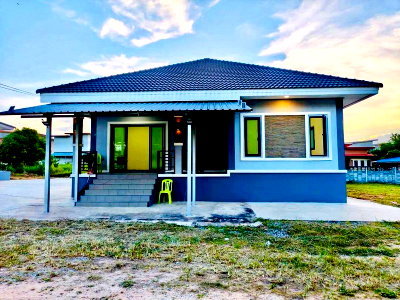 Houses for sale Bang Lamung Chonburi : Spacious detached house in a prime location in Bang Lamung, Rong Po, with convenient transportation.