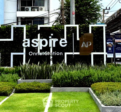 คอนโดให้เช่า : คอนโด 1 ห้องนอนให้เช่า ASPIRE Onnut Station ใกล้ BTS อ่อนนุช 300 ม. (ID 2391900)