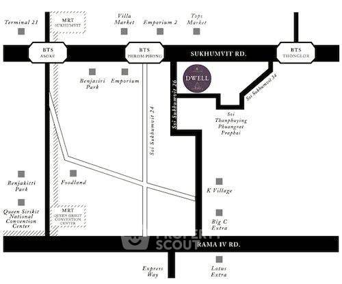 picture 1-BR Condo at Condolette Dwell Sukhumvit 26 near BTS Phrom Phong (ID 2957535) - 18/18