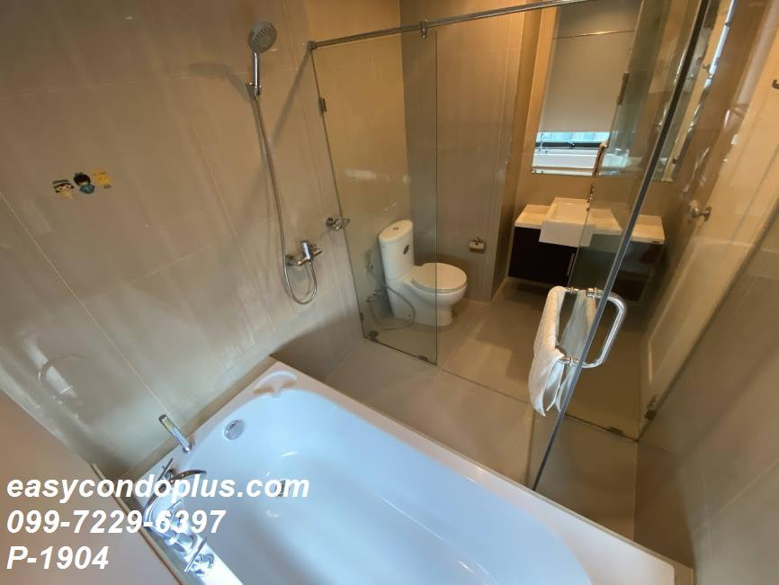 รูป P-1904 ห้องชั้นสูง • Villa Asoke • ใกล้ MRT เพชรบุรี 43,000 บาท | Line Id: @easycondoplus | 099-229-6397 - รูปที่ 14/15