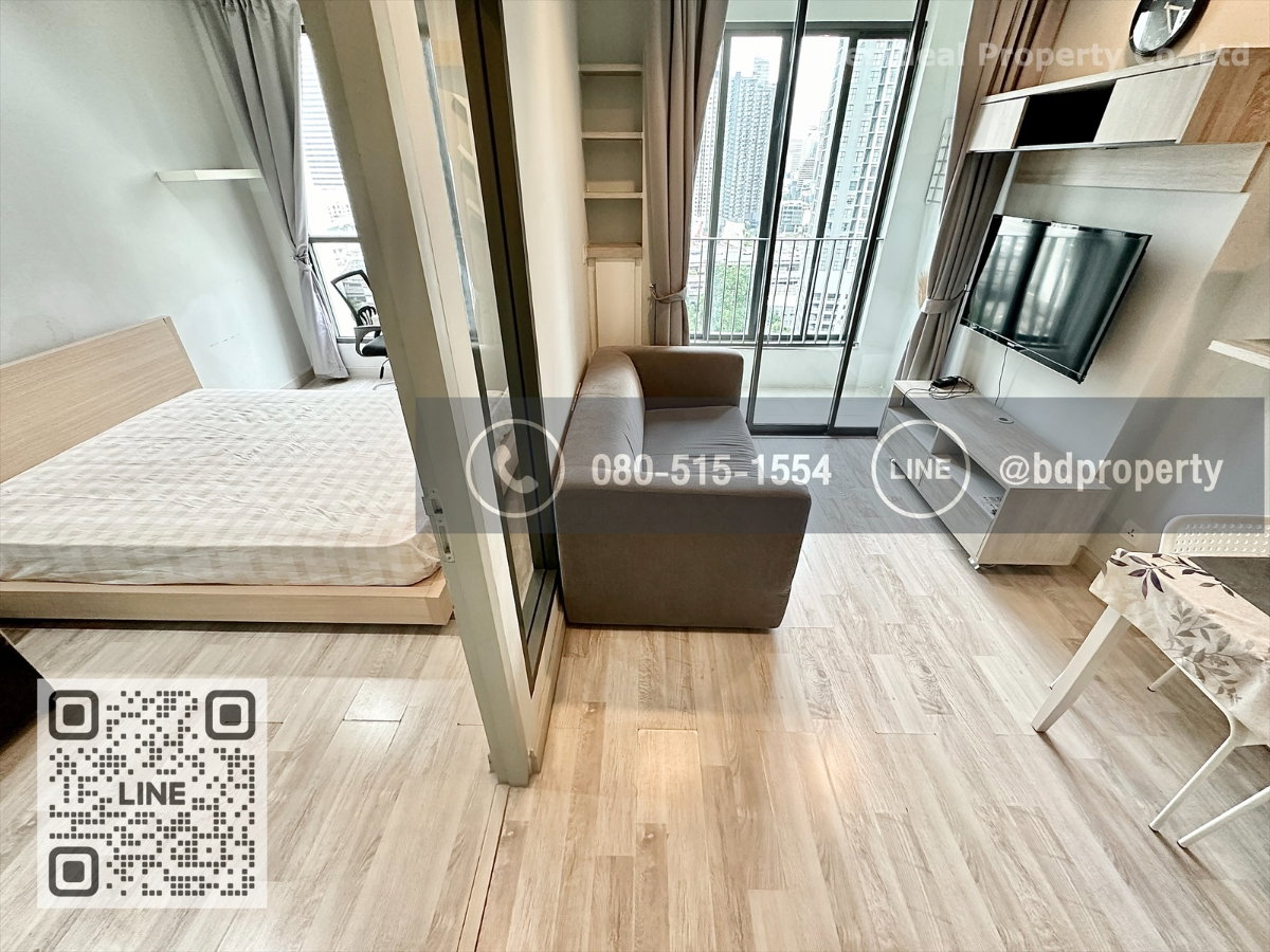 รูป Bestdeal ขายด่วน ห้องสวย เฟอร์ครบ 1Bedroom ขายเพียง 3.89  ล้านเท่านั้น  ห้องสวย ราคาดีที่สุดขาดทุนหลายแสน  ใกล้MRT และ เซ็นทรัลพระราม 9 เพียง 80 ม. - รูปที่ 1/15