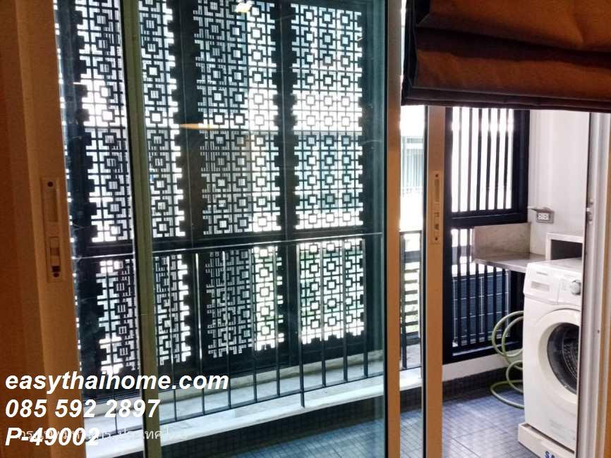 รูป P-49002 — ให้เช่าคอนโด ชั้น 5 Tree Condo Ekamai วิวสวน ร่มรื่น ใกล้ BTS เอกมัย 085-592-2897 Line: @easythaihome - รูปที่ 4/27