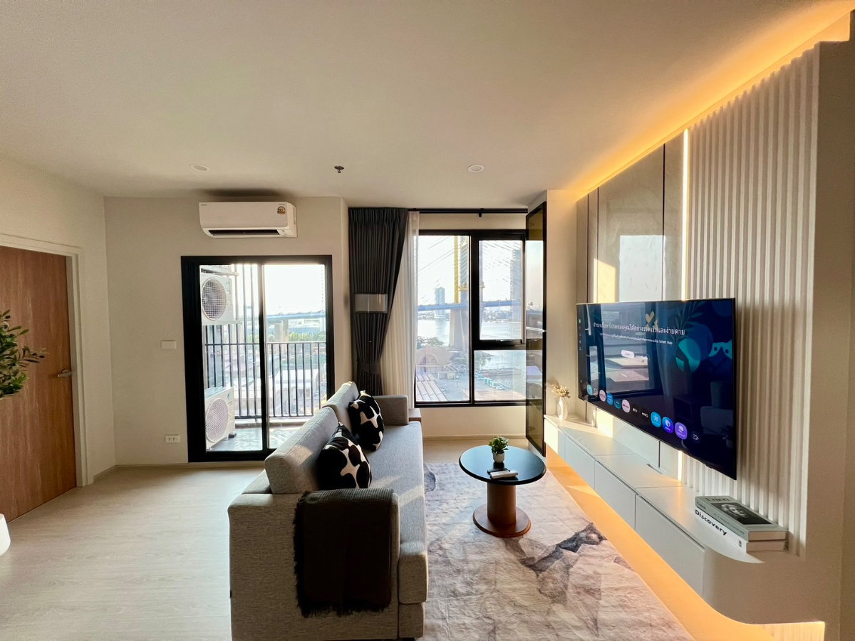 รูป ✅ NUE Riverest Ratburana 2 ห้องนอน 🛏️ 2 ห้องน้ำ 🛁 วิวแม่น้ำ🌳 - รูปที่ 6/10