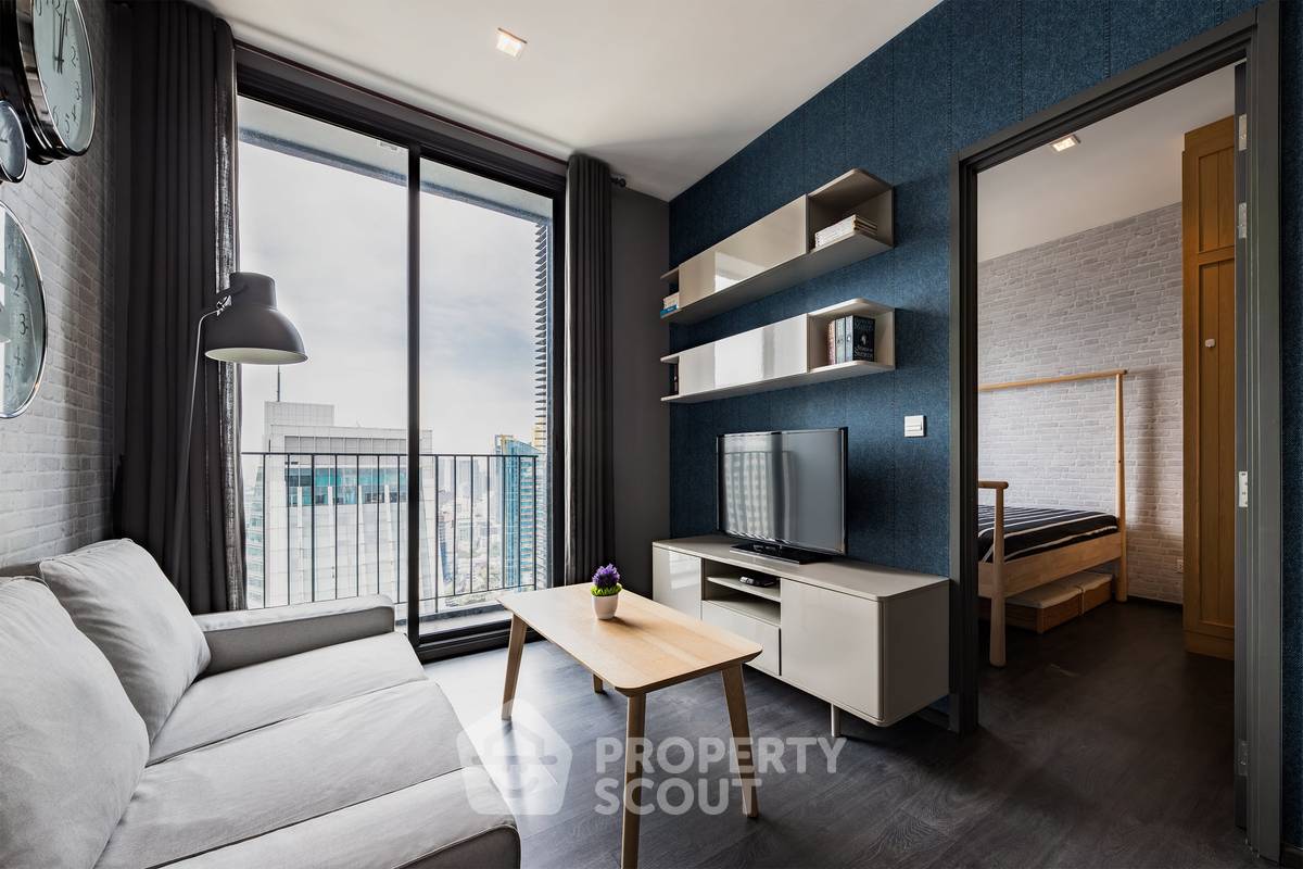 รูป ชั้น 32 ห้อง 1 ห้องนอน Edge Sukhumvit 23 ใกล้ MRT สุขุมวิท (ID 603915) - รูปที่ 1/16