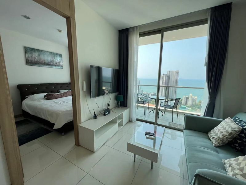 รูป ⛵ Riviera Wongamat ⛵ Sea view / 26F / 1bedroom >> THB16,000/month彡 - รูปที่ 3/9