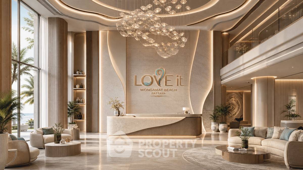 รูป คอนโด 2 ห้องนอน ขาย ใน Love It WongAmat Beach Pattaya ใกล้หาดนาจอมเทียน/นัคลือ (ID 2952639) - รูปที่ 8/15