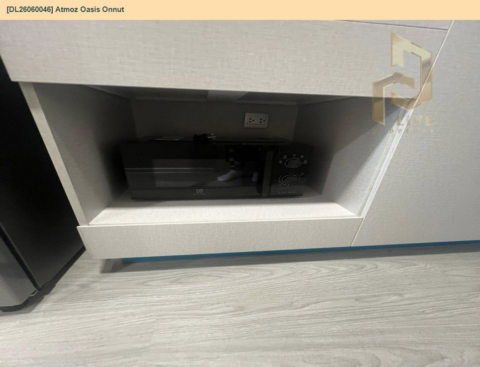 รูป DL26060046 ให้เช่าคอนโด แอทโมซ โอเอซิส อ่อนนุช (Atmoz Oasis Onnut) ใกล้ - พร้อมเข้าอยู่ โทรด่วน 0638692663 LineID @138fpvll - รูปที่ 8/14