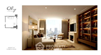 คอนโด สีลมคอมเพล็กซ์ : คอนโด 4-ห้องนอน ที่ วัน เอทตี้ไนน์ ไวร์เลส ใกล้ MRT ลุมพินี (ID 2673510)