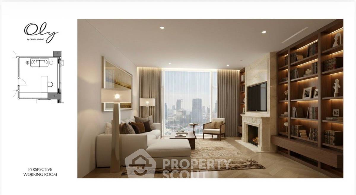 picture 4-BR Condo at One 89 Wireless near MRT Lumphini (ID 2673510) - 1/10