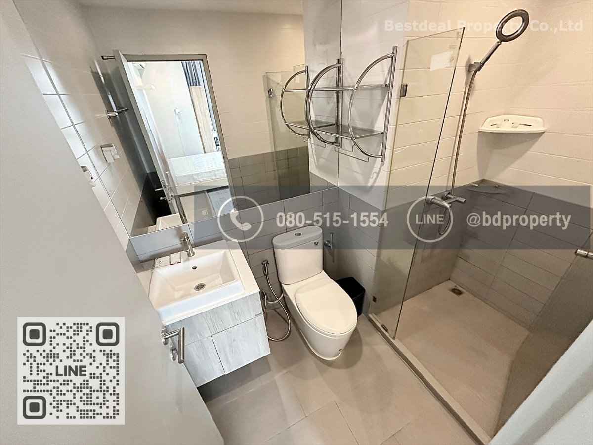 รูป Bestdeal ขายด่วน ห้องสวย เฟอร์ครบ 1Bedroom ขายเพียง 3.89  ล้านเท่านั้น  ห้องสวย ราคาดีที่สุดขาดทุนหลายแสน  ใกล้MRT และ เซ็นทรัลพระราม 9 เพียง 80 ม. - รูปที่ 12/15
