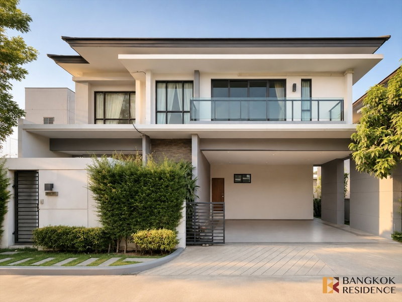 ขายบ้านเดี่ยว : 🏡 ขายบ้านเดี่ยว THE CITY Ekkamai-Ladprao, 4 ห้องนอน แต่งครบ พร้อมอยู่ 29.8 ล้าน!✨
