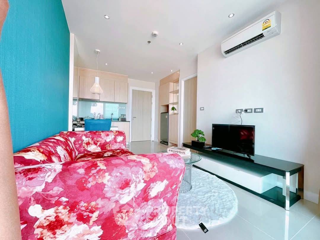 รูป คอนโดมิเนียมชั้นสูง 1 ห้องนอน 35 ตร.ม. ที่ Grande Caribbean Condo Resort Pattaya (ID 2137220) - รูปที่ 8/9