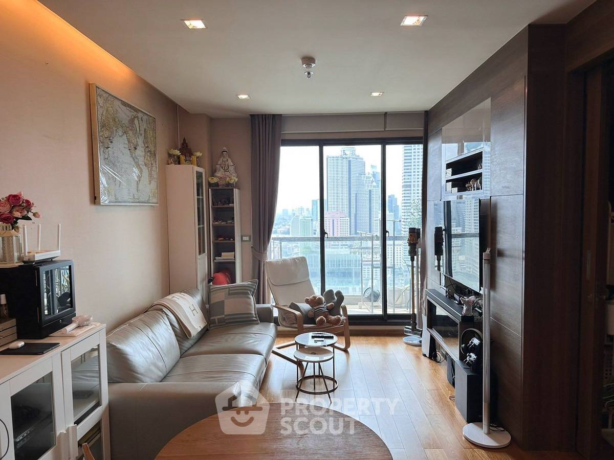 รูป คอนโด 1 ห้องนอน ขาย The Address Sathorn ชั้นสูง ใกล้ BTS เซนต์หลุยส์ 200 ม. (ID 2436372) - รูปที่ 1/9