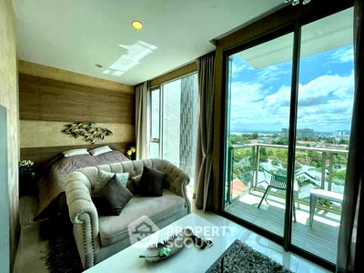 Condos for sale : Pet-Friendly 1-BR Condo On 12th Floor, The Riviera Wongamat (Sanctuary of Truth) (ID 1797281)