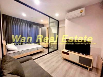 คอนโดให้เช่า : ให้เช่า The politan rive ชั้น 22 ขนาด 25 ตร.ม. ครบพร้อมอยู่ ราคาประหยัด