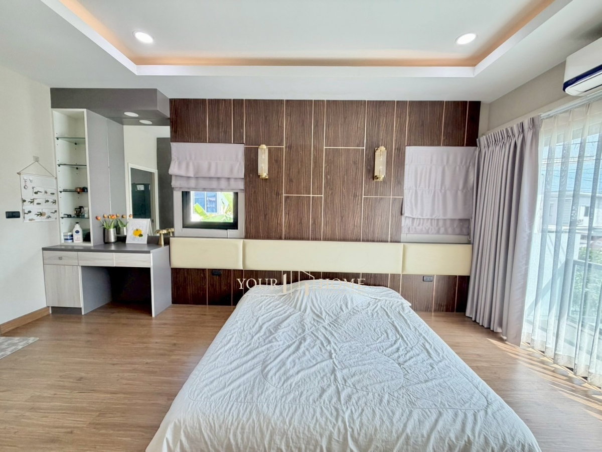 รูป [ขาย] บ้านเดี่ยวหลังมุม 64 ตร.ว. มณีรินทร์ ไพรเวซี่ อ่างศิลา ใกล้เซ็นทรัลและบางแสน - รูปที่ 4/25