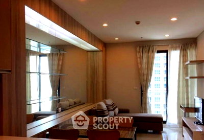 คอนโดให้เช่า : คอนโด 1-ห้องนอน ที่ วิลล่า อโศก ใกล้ MRT เพชรบุรี (ID 2727739)
