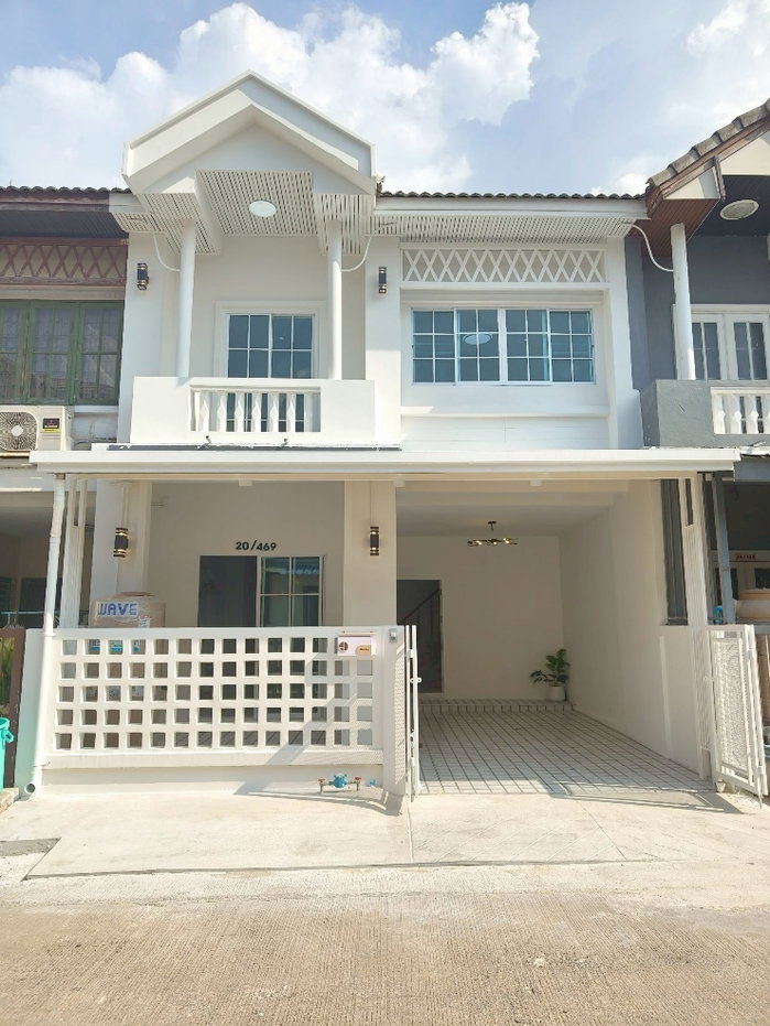 รูป ทาวน์เฮ้าส์ คลองสามวา เลียบคลองสอง ม.วรารักษ์ นัดชมบ้าน 085-318-6868📞คุณวา - รูปที่ 1/27