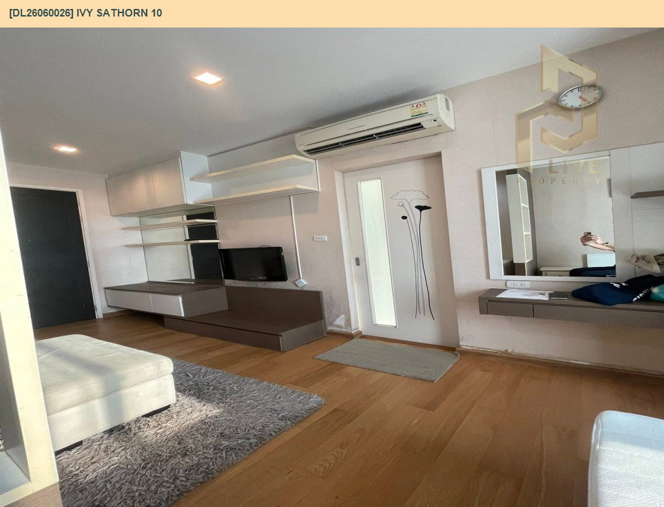 รูป DL26060026 ให้เช่าคอนโด ไอวี่ สาทร 10 (Ivy Sathorn 10) ใกล้ BTS ช่องนนทรี พร้อมเข้าอยู่ โทรด่วน 0638692663 LineID @138fpvll - รูปที่ 5/13