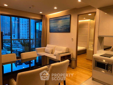 High-Floor 2-BR 66 Sqm The Address Sathorn Near BTS Saint Louis (200m) (ID 514808)