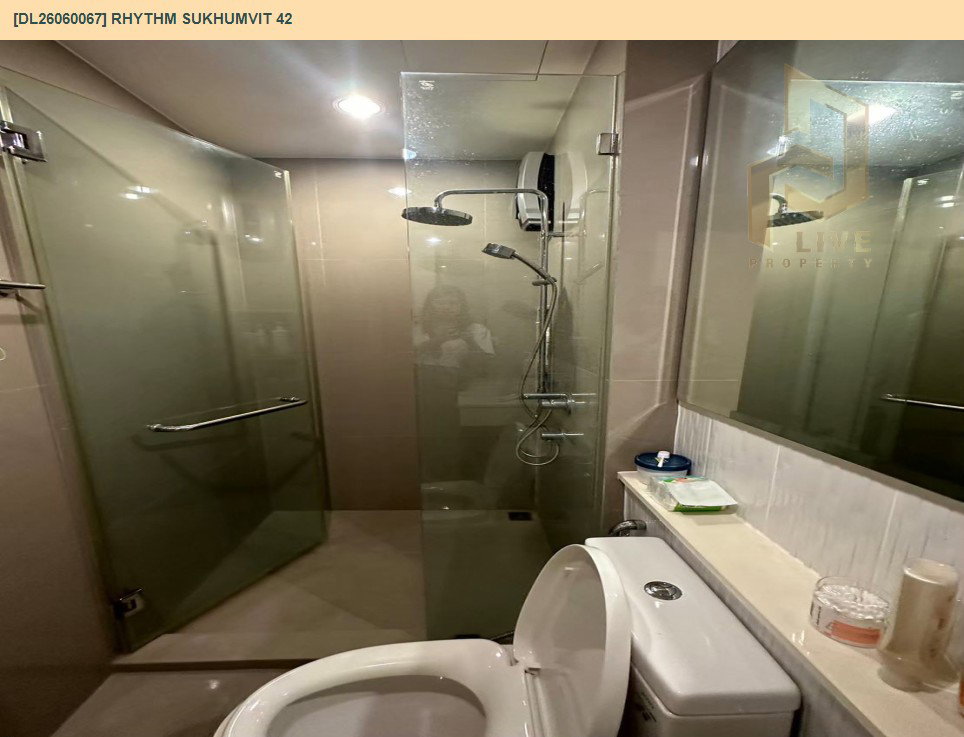 รูป DL26060067 ให้เช่าคอนโด ริทึ่ม สุขุมวิท 42 (Rhythm Sukhumvit 42) ใกล้ BTS เอกมัย พร้อมเข้าอยู่ โทรด่วน 0614453194 LineID @952jdxxk - รูปที่ 6/6