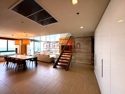 Condos for rent : 🌅 High-Floor Duplex with Panoramic Sea View | Northpoint Wongamat