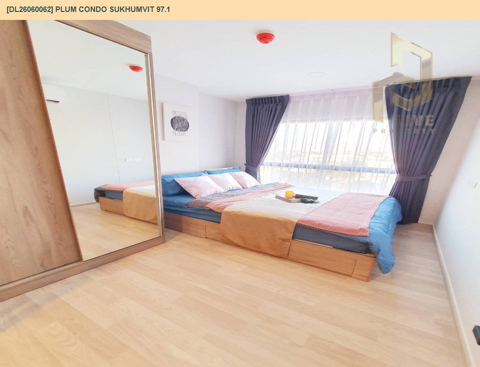 รูป DL26060062 ให้เช่าคอนโด พลัม คอนโด สุขุมวิท 97.1 (Plum Condo Sukhumvit 97.1) ใกล้ BTS บางจาก พร้อมเข้าอยู่ โทรด่วน 0638692663 LineID @138fpvll - รูปที่ 4/7