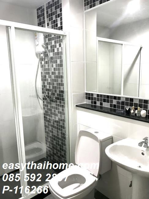 รูป P-116266 — ขายพร้อมผู้เช่าคอนโด ชั้น 8 Regent Home 19 Sukhumvit 93 ห้องสตูดิโอ วิวเมือง ใกล้ BTS บางจาก 085-592-2897 Line: @easythaihome - รูปที่ 9/9