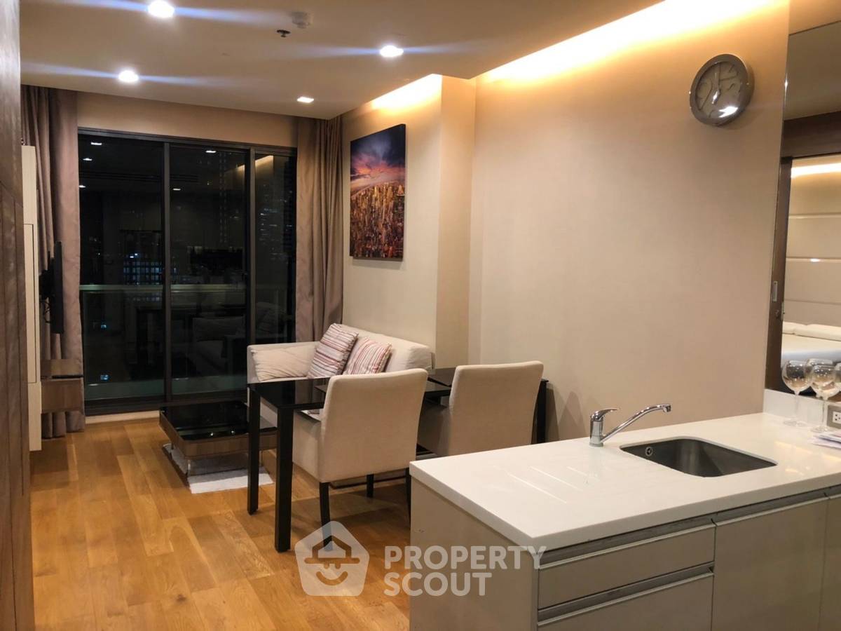 รูป คอนโด 1 ห้องนอน 46 ตร.ม. โครงการ The Address Sathorn ใกล้ BTS เซนต์หลุยส์ 200 ม. (ID 1833761) - รูปที่ 3/8
