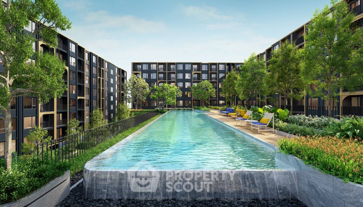 รูป คอนโด 1 ห้องนอน ขนาด 25 ตร.ม. ขาย The Base Ratchada 19 ใกล้ MRT รัชดาภิเษก (ID 2024596) - รูปที่ 5/5