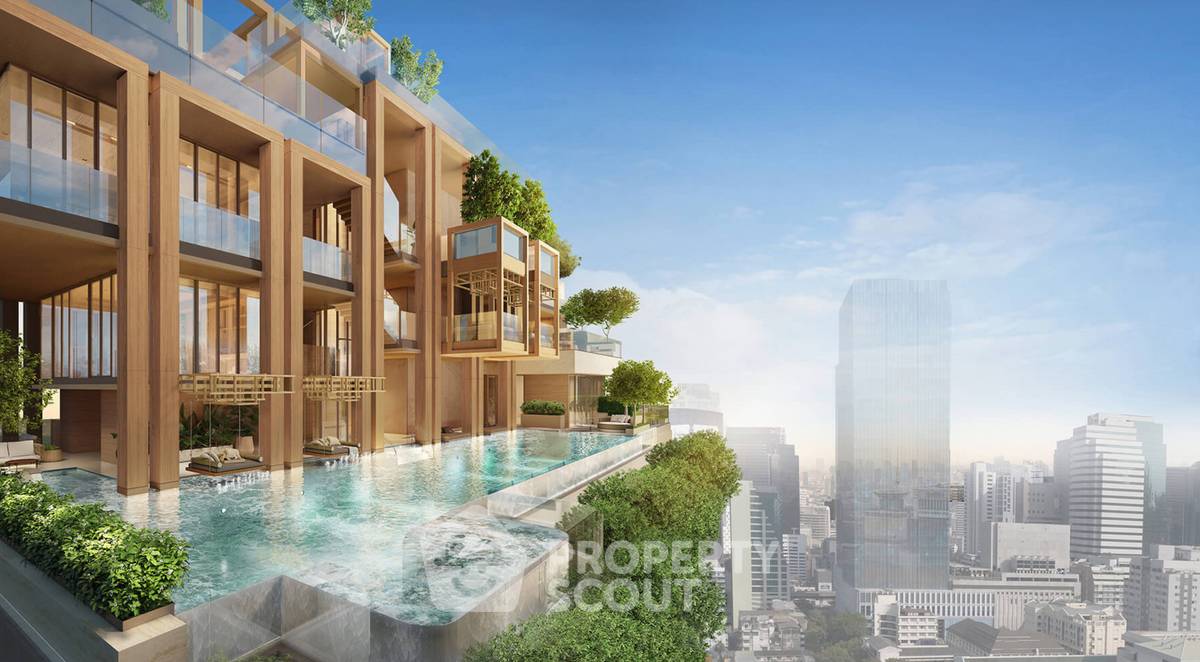รูป คอนโด 2 ห้องนอน 117 ตร.ม. ชั้น 19 | ROMM CONVENT | ใกล้ BTS ศาลาแดง 400 ม. (ID 1291662) - รูปที่ 27/32