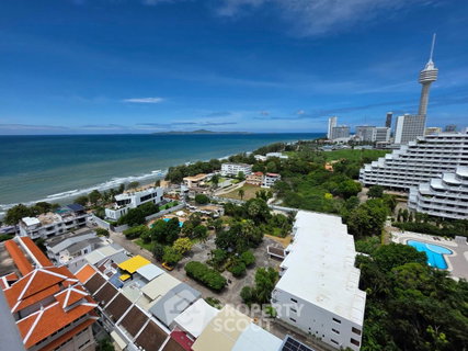 คอนโด 1 ห้องนอน ชั้น 16 วิวทะเล 5 จอมเทียน ใกล้ชายหาด (ID 2448951)