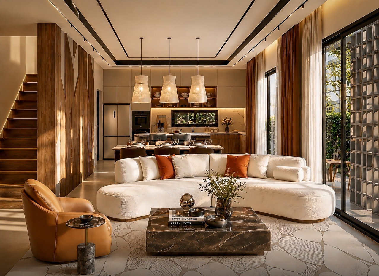 รูป Luxury Modern Pool Villa for Sale East Pattaya Spacious Family - รูปที่ 2/6