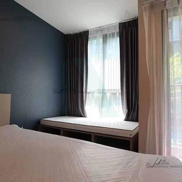 For Rent Condo THE EXCEL UDOMSUK Building 1, Floor 3,1 bed room, Room size 24 sqm