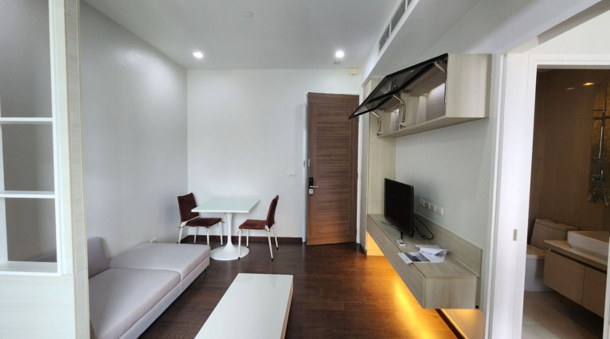 รูป ✨ ให้เช่า คอนโด Q Asoke 1 นอน 30 ตรม ชั้น 14 ใกล้MRTเพชรบุรี 22000 บาท 🏡💖 - รูปที่ 1/8