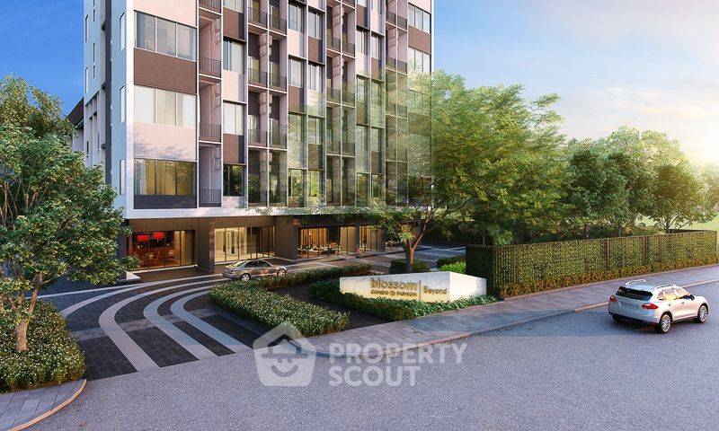 รูป คอนโด 2 ห้องนอน ชั้น 17 ที่ Blossom Condo @ Fashion Beyond (ID 1448838) - รูปที่ 2/11