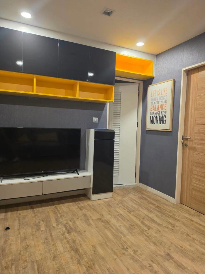 รูป คอนโด H2 GLO  รามอินทรา 21 ชั้น 7 แบบ 1 Bed  1 ห้องนอน 1 ห้องน้ำ (ครัวแยก) ขนาด 28.91 ตร.ม. แต่งสวย เฟอร์นิเจอร์และเครื่องใช้ไฟฟ้าครบ  - รูปที่ 4/9