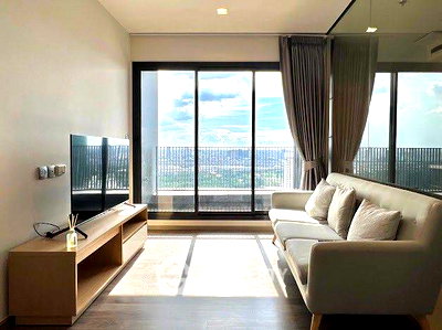Condos for rent : 2-BR Condo On 37th Floor, 59 Sqm At Life Ladprao Valley Near BTS Ha Yaek Lat Phrao (100m) (ID 1852024)