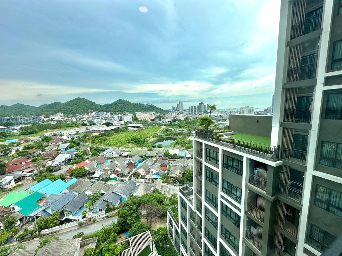 รูป ให้เช่า : Plus condo 1 ห้องนอน วิวทะเล - ตกแต่งสวย พร้อมเข้าอยู่ - 9,000 เท่านั้น - รูปที่ 16/19